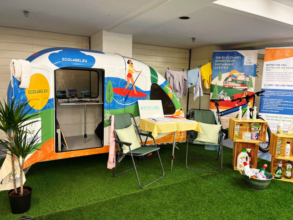 EU Ecolabel Showroom on Wheels