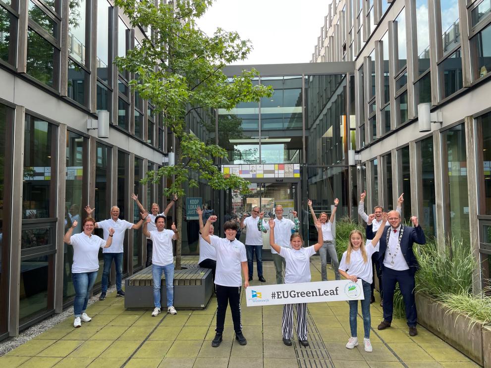 team picture of Winterswijk as European Green Leaf 2022